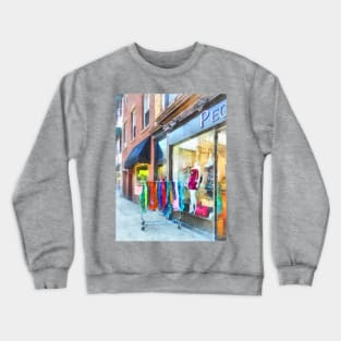 Hoboken NJ - Dress Shop Crewneck Sweatshirt